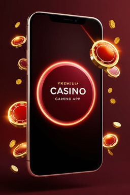 Drslot casino app on a phone