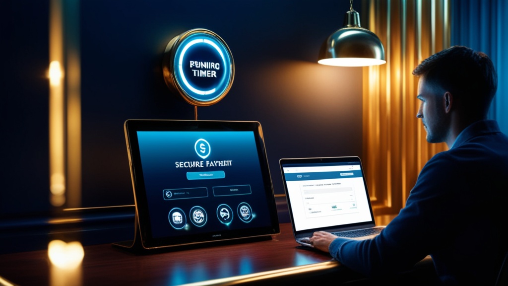Withdrawal processing screen with pending status in a casino-themed dark scene